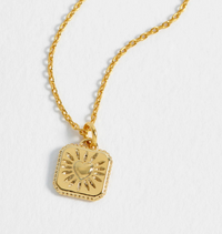 ESTELLA BARTLETT HEART TABLET NECKLACE