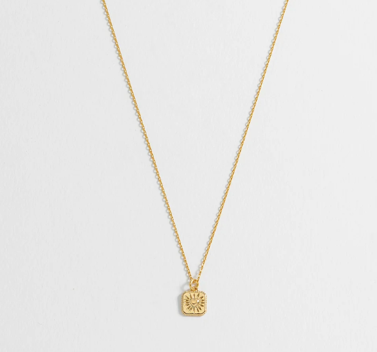 ESTELLA BARTLETT HEART TABLET NECKLACE