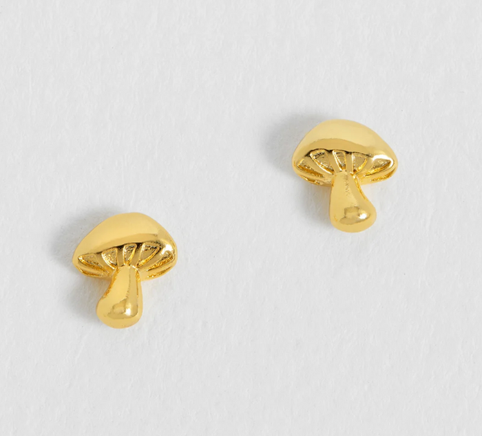 ESTELLA BARTLETT MUSHROOM STUD EARRINGS