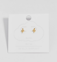 ESTELLA BARTLETT CZ NORTH STAR STUD EARRINGS