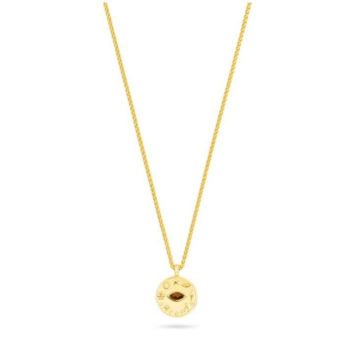 TALIS CHAINS EVIL EYE LUCKY AMULET PENDANT NECKLACE