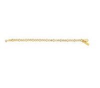 TALIS CHAINS DECONSTRUCTED TENNIS BRACELET