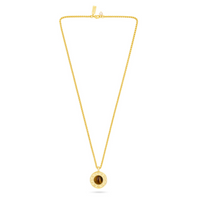 TALIS CHAINS TIGER'S EYE ZODIAC PENDANT NECKLACE