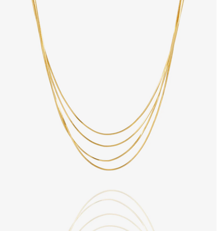 RACHEL JACKSON INTO THE GROOVE DRAPE NECKLACE