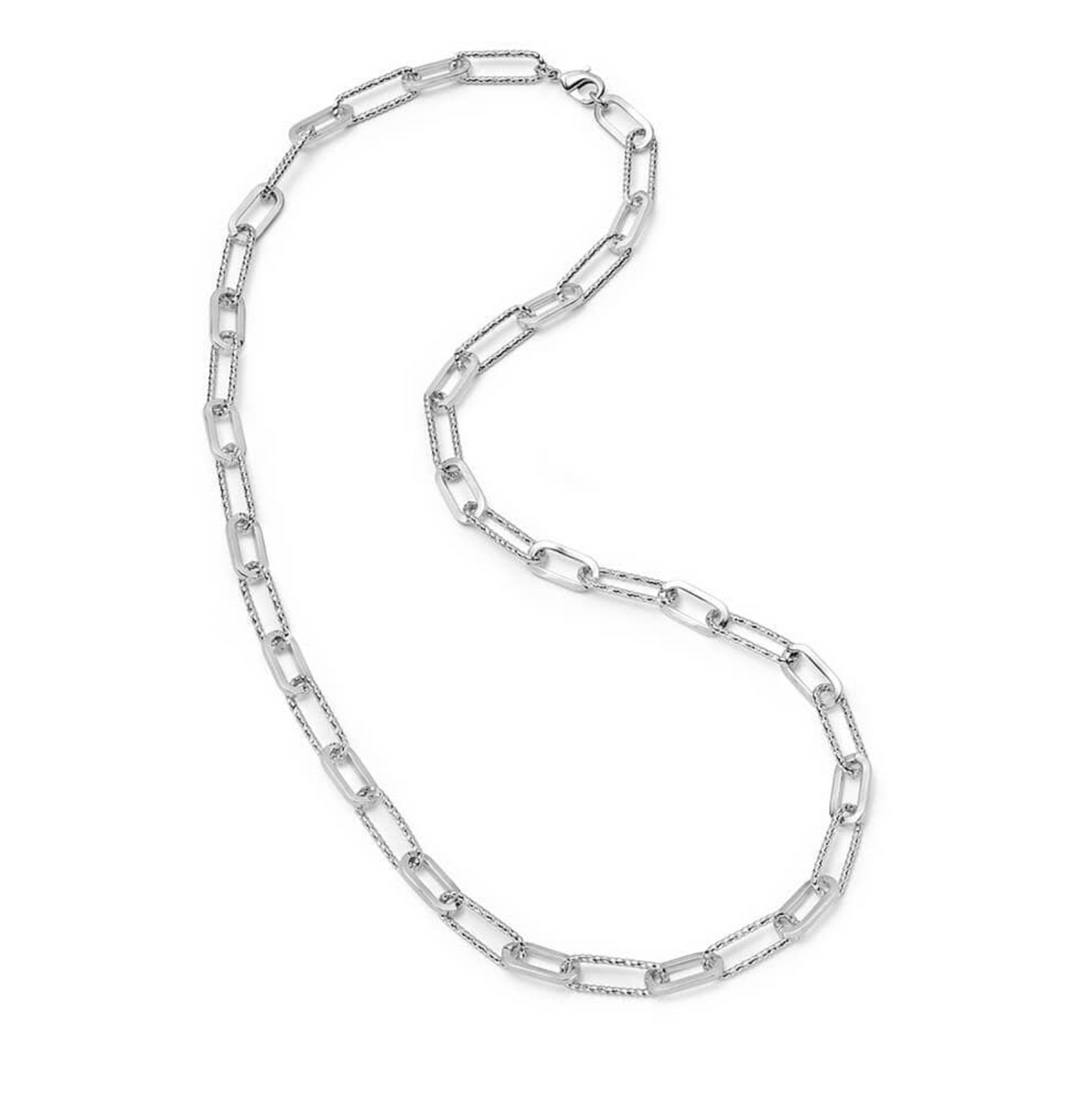DAISY LONDON POLLY PAPERCLIP CHAIN NECKLACE