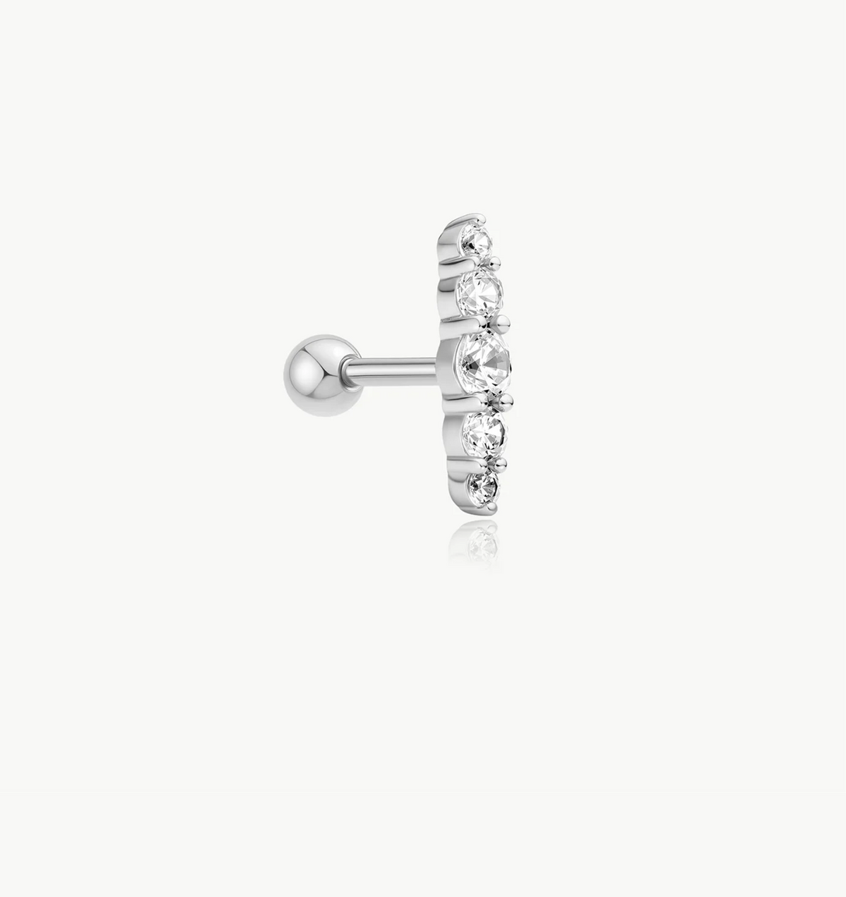 ANIA HAIE BAR BARBELL EARRING