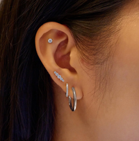 ANIA HAIE BAR BARBELL EARRING