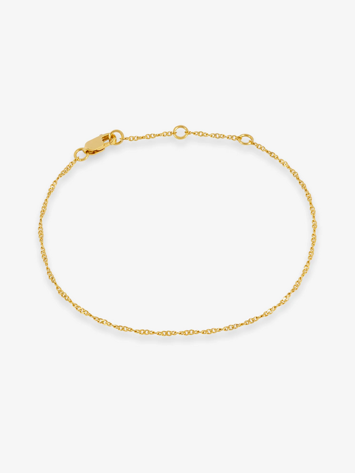 RACHEL JACKSON SHIMMER TWIST BRACELET