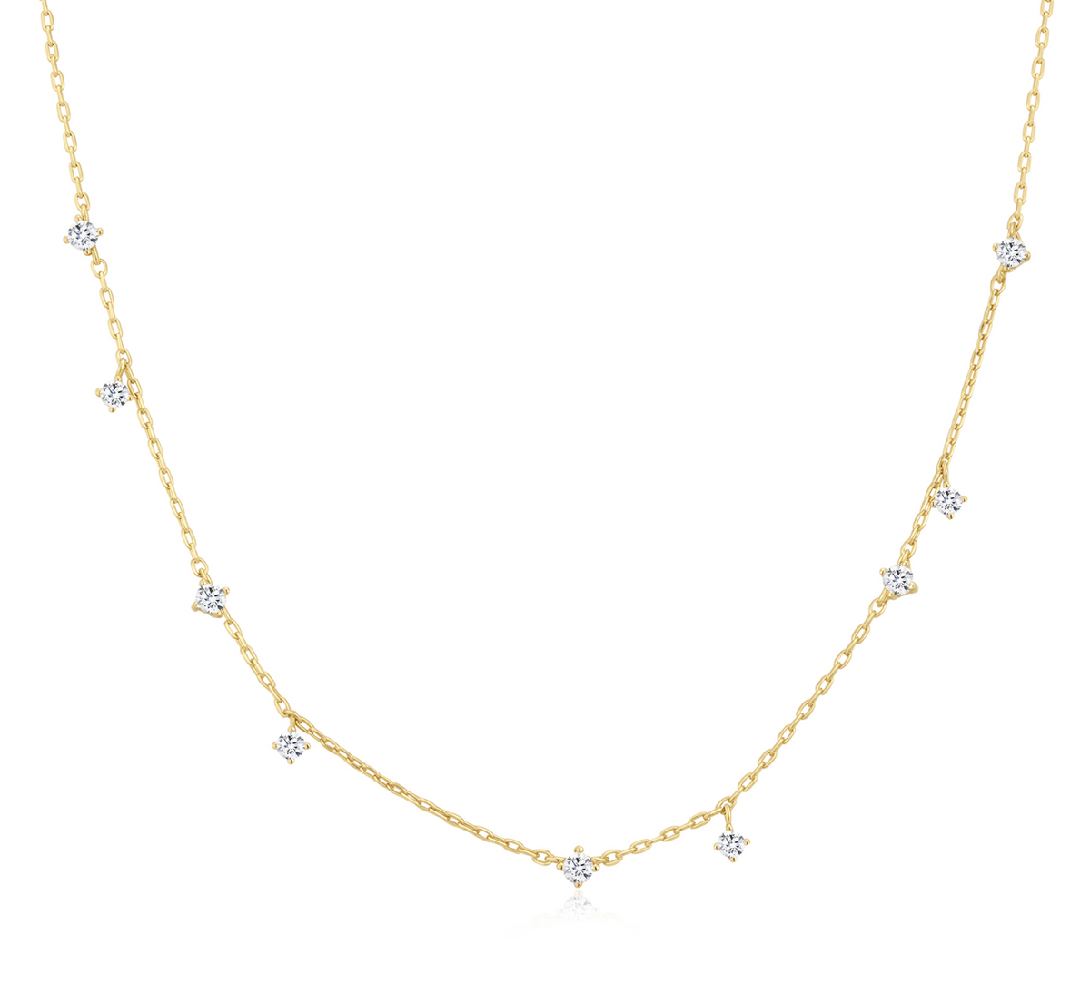 ANIA HAIE SCATTERED STATION NECKLACE