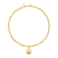 TALIS CHAINS SUNRISE PENDANT NECKLACE
