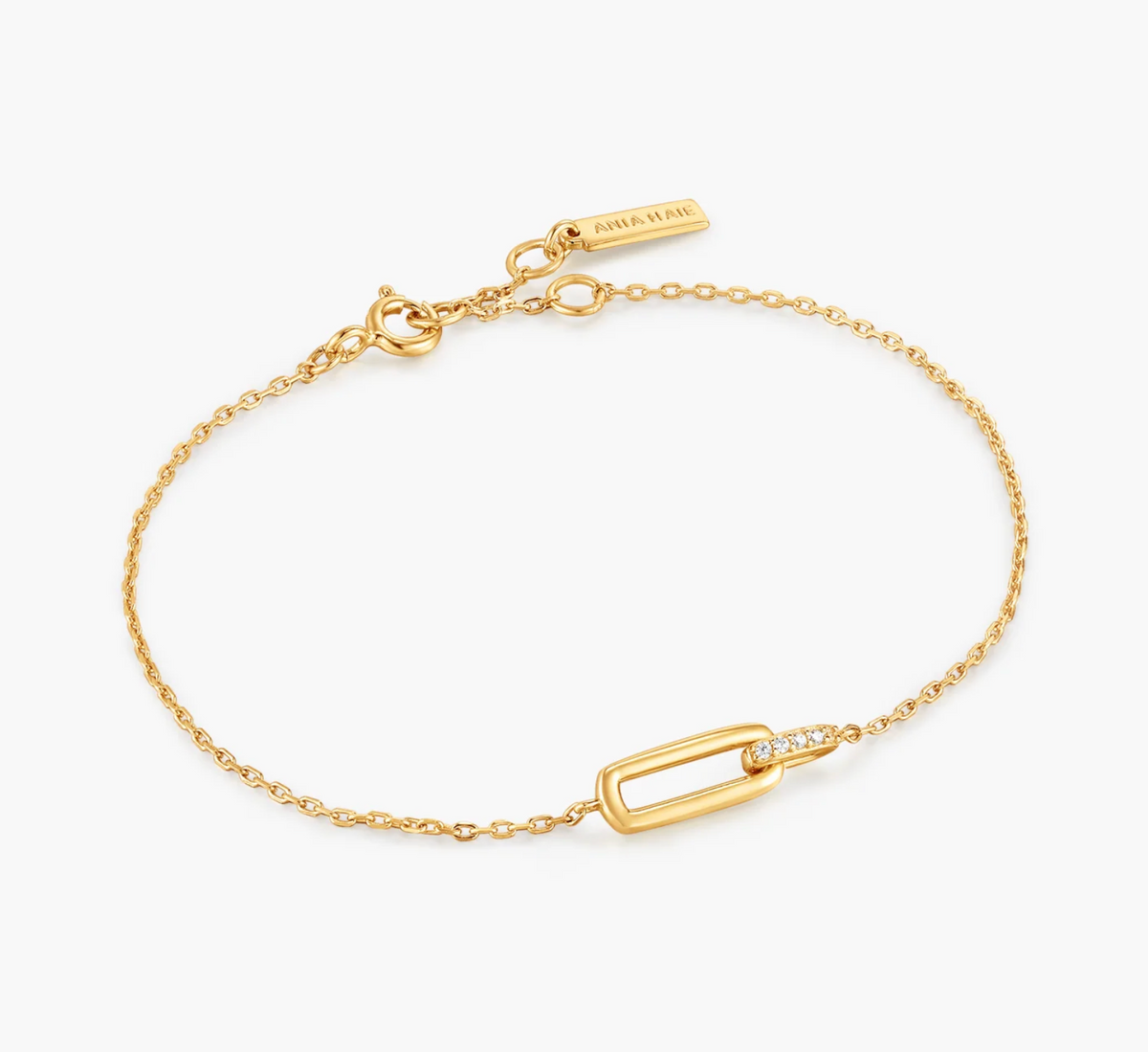 ANIA HAIE GLAM INTERLOCK BRACELET