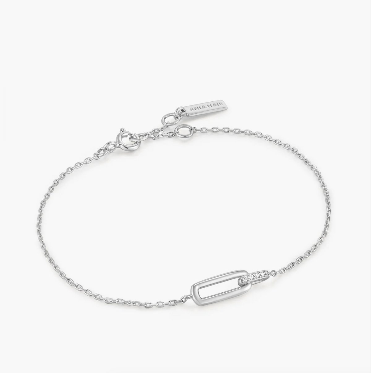 ANIA HAIE GLAM INTERLOCK BRACELET