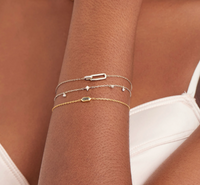 ANIA HAIE GLAM INTERLOCK BRACELET