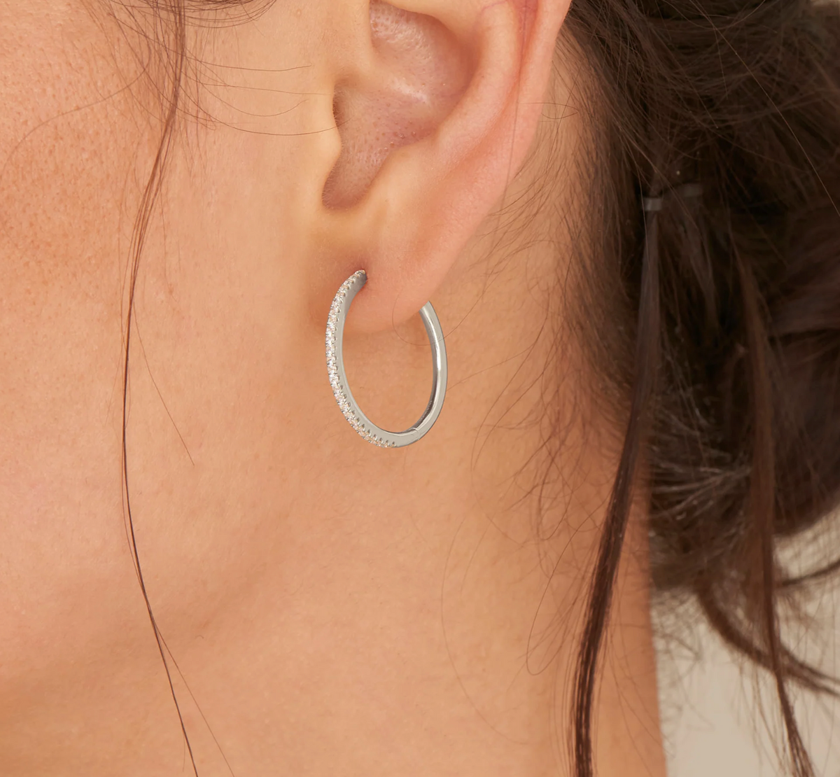 ANIA HAIE GLAM HOOP EARRINGS