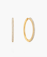 ANIA HAIE GLAM HOOP EARRINGS