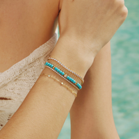 ANIA HAIE DISC STATION BRACELET