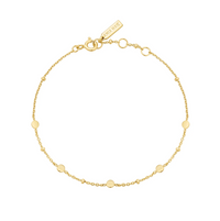 ANIA HAIE DISC STATION BRACELET