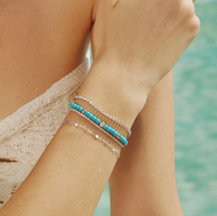 ANIA HAIE DISC STATION BRACELET