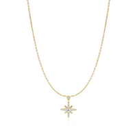 ANIA HAIE GOLD SPARKLING NOVA STAR NECKLACE