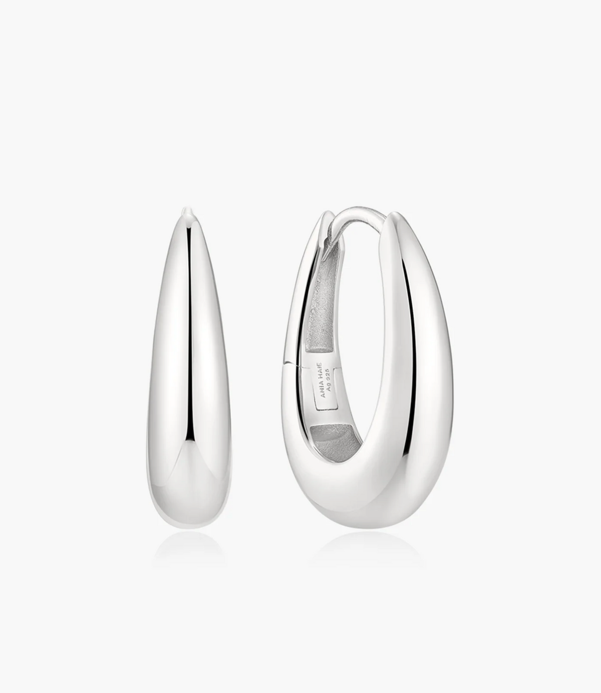 ANIA HAIE CLASSIC DOME HOOP EARRINGS