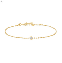 ANIA HAIE SPARKLE BEZEL BRACELET
