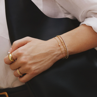 ANIA HAIE SPARKLE BEZEL BRACELET