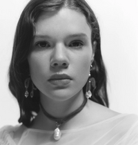 MARGAUX STUDIOS BLACK AGATHA NECKLACE