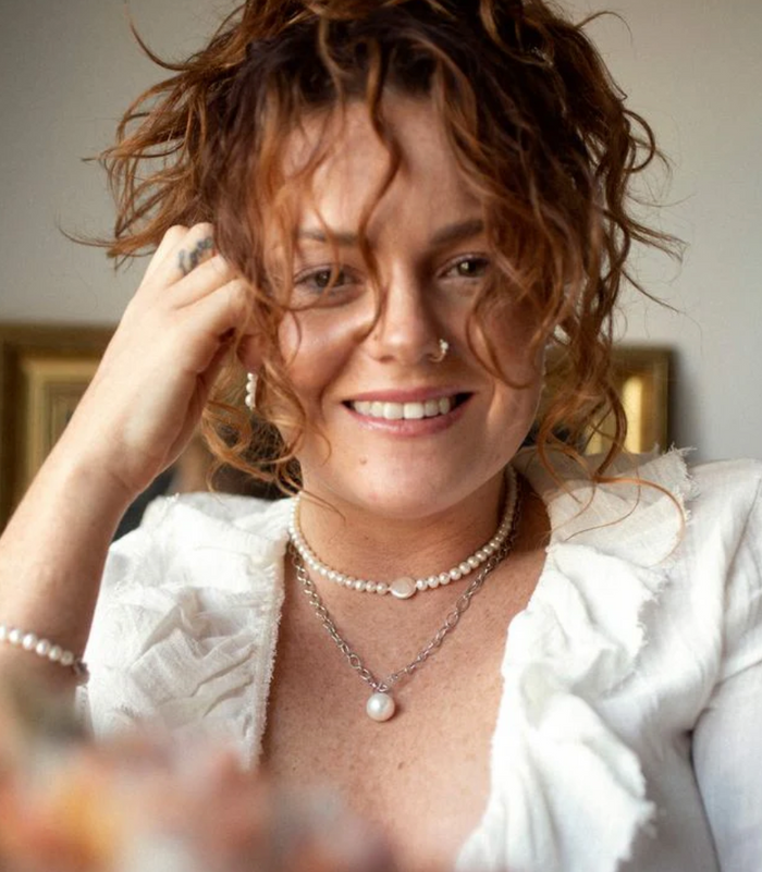 CLAUDIA BRADBY COCO COIN PEARL CHOKER