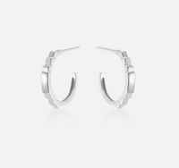 V BY LAURA VANN TYRA HOOP EARRINGS
