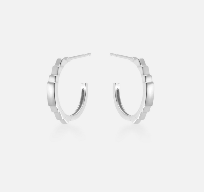 V BY LAURA VANN TYRA HOOP EARRINGS