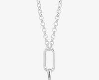 RACHEL JACKSON HARDWARE CLASP AMULET CHAIN NECKLACE