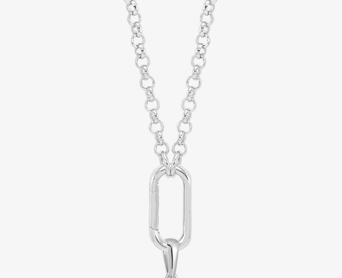 RACHEL JACKSON HARDWARE CLASP AMULET CHAIN NECKLACE
