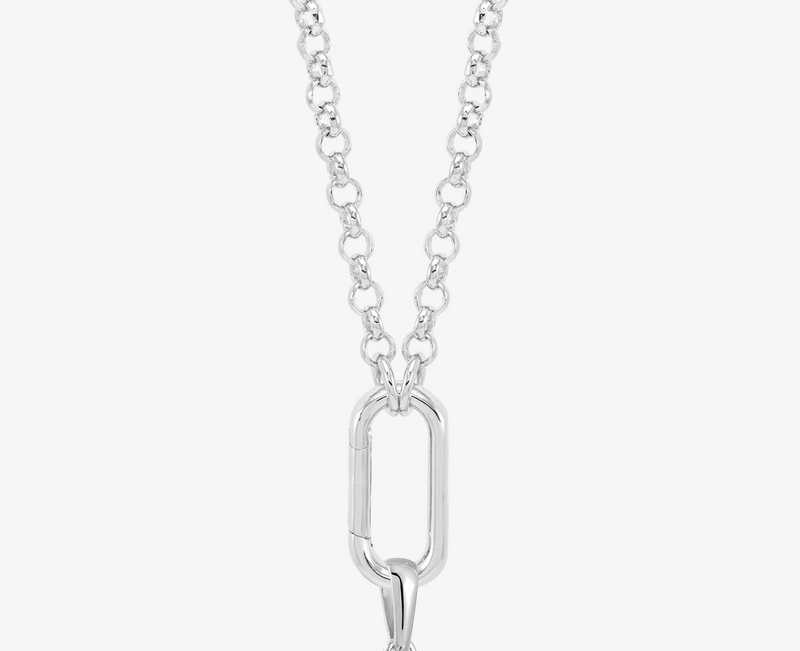 RACHEL JACKSON HARDWARE CLASP AMULET CHAIN NECKLACE