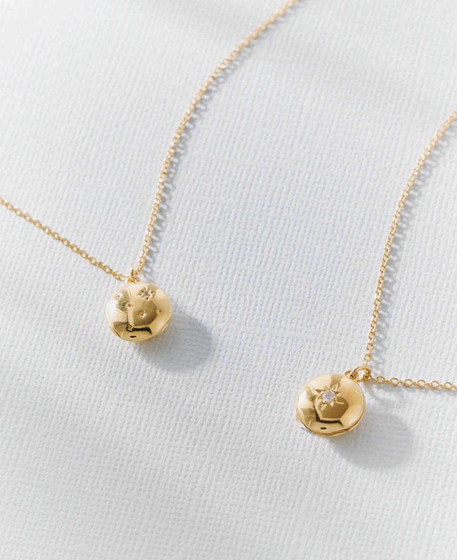 ASTLEY CLARKE MINI BIOGRAPHY LOCKET NECKLACE