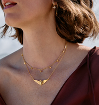 RACHEL JACKSON CELESTIAL DREAMER BIRD NECKLACE