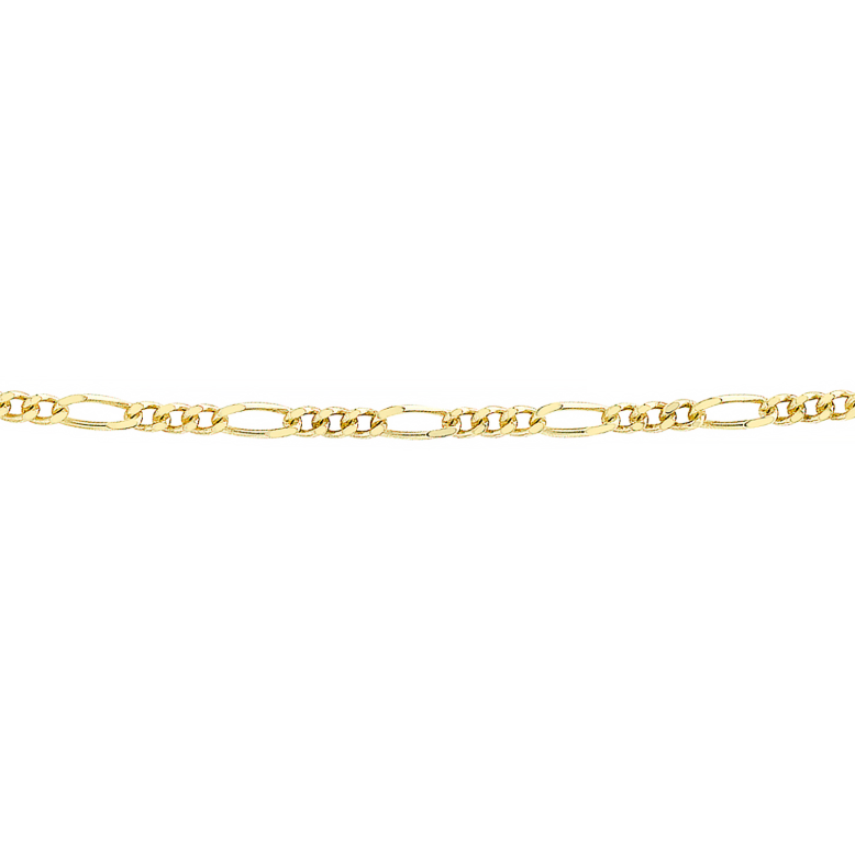 1.8MM SMALL DIAMOND CUT FIGARO WELDING CHAIN