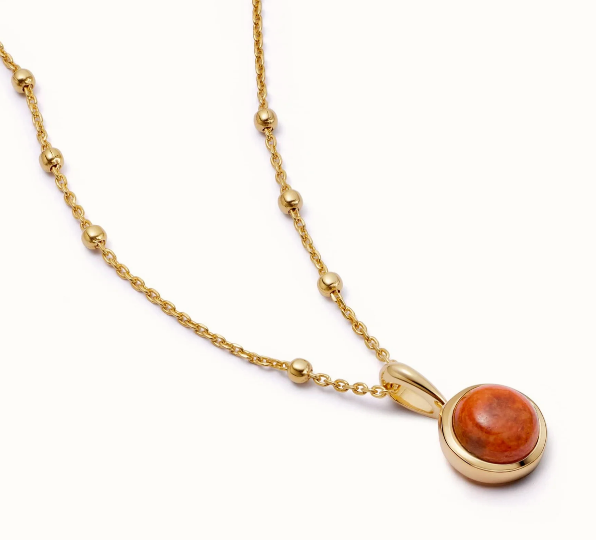 DAISY LONDON HEALING STONE NECKLACE