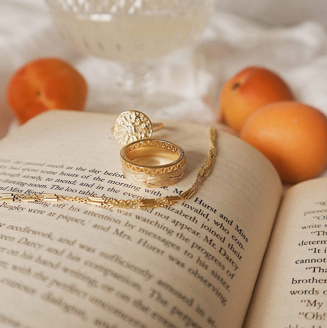 DAISY LONDON TRIPLE BAR CHAIN BRACELET