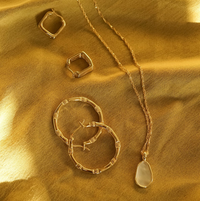 DAISY LONDON ESTÉE LALONDE SISTERHOOD HOOP EARRINGS