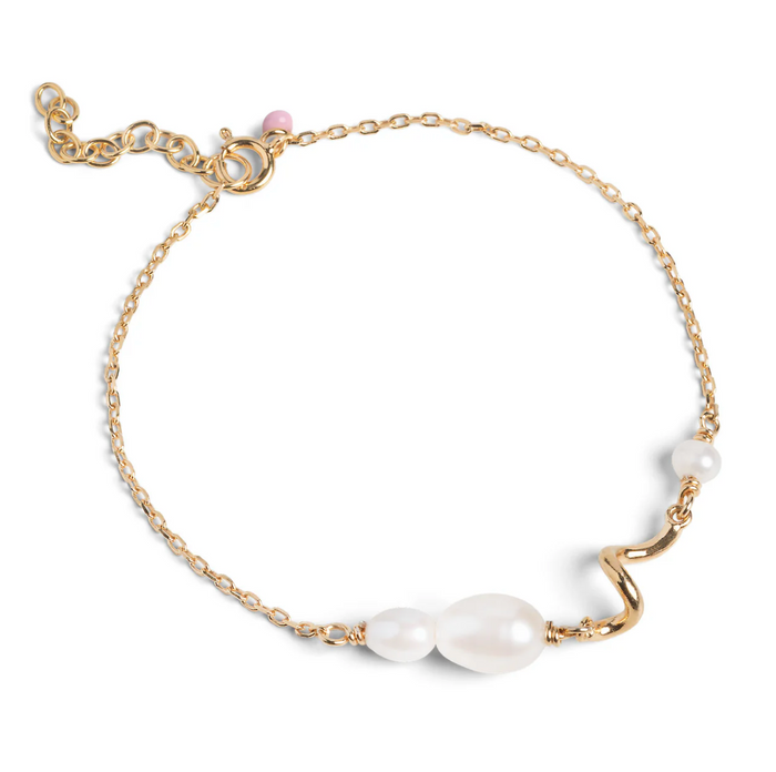ENAMEL COPENHAGEN PEARLIE TWIST BRACELET