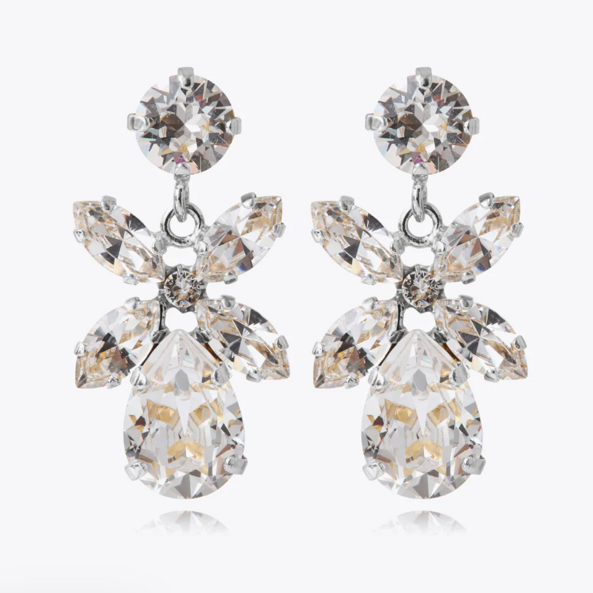 CAROLINE SVEDBOM MINI DIONE CRYSTAL EARRINGS