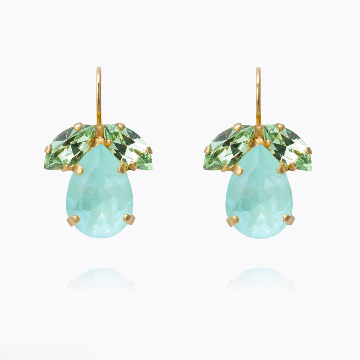 CAROLINE SVEDBOM TIMO MINT EARRINGS