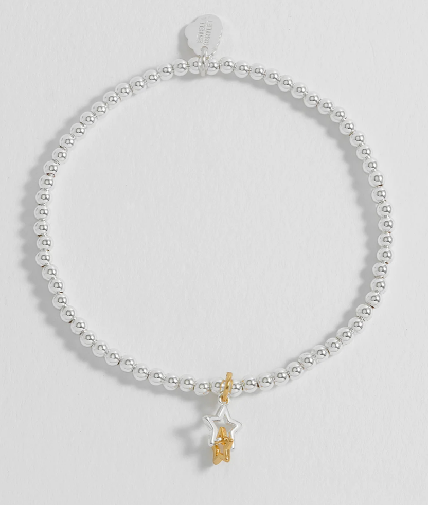 ESTELLA BARTLETT DOUBLE STAR SIENNA BRACELET