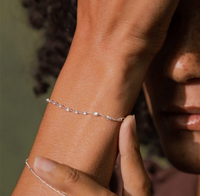 DAISY LONDON HELIX TWISTED CHAIN BRACELET