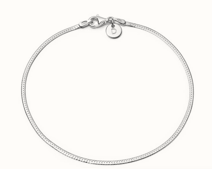 DAISY LONDON FINE SNAKE CHAIN BRACELET