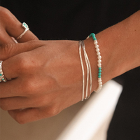 DAISY LONDON FINE SNAKE CHAIN BRACELET