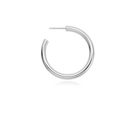 ANIA HAIE CLASSIC TUBE OVERSIZED HOOP EARRINGS