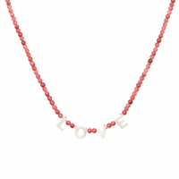 PEACHY & WILD LOVE NECKLACE - EXCLUSIVE