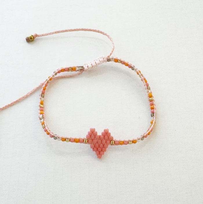 MISHKY HEARTSY BEADED BRACELET