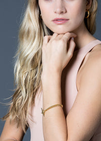 TILLY SVEAAS BABY CURB LINK BRACELET